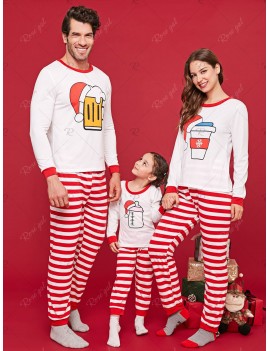 Bottles Christmas Matching Family Pajamas - Kid  120